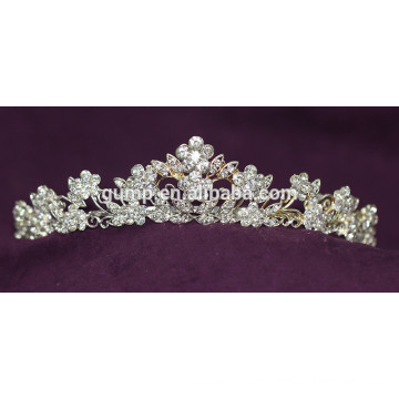 Discount Fashion Custom Wedding Tiara Shiny Crystal Bridal Crown